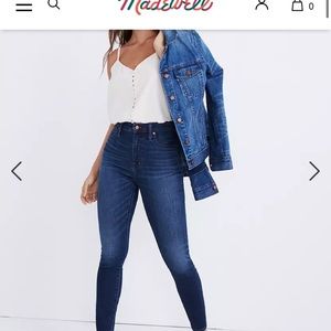 Madewell Jeans: Curvy High-Rise Skinny